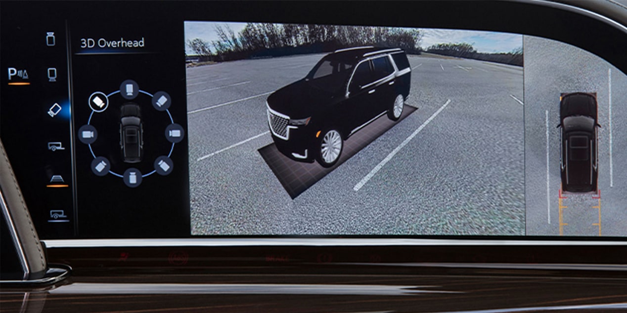 2024 Cadillac Escalade HD Surround Vision feature.