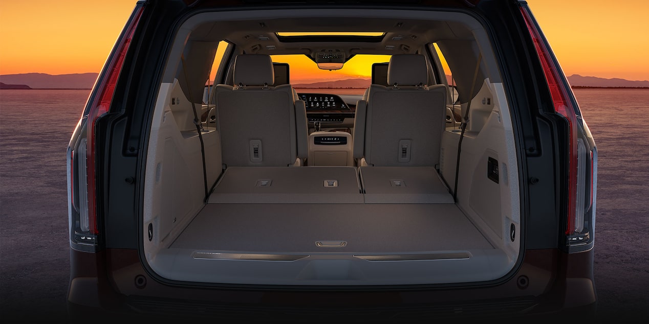 2024 Cadillac Escalade cargo capacity.