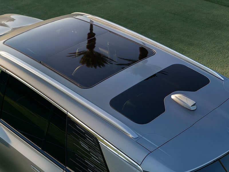 Dual pane sunroof of the 2026 Cadillac VISTIQ.