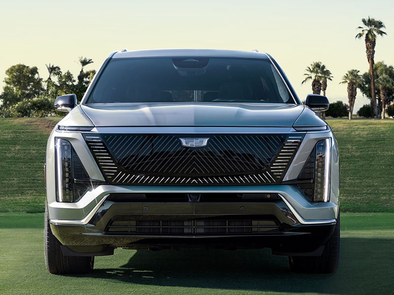 Front view of the 2026 Cadillac VISTIQ.