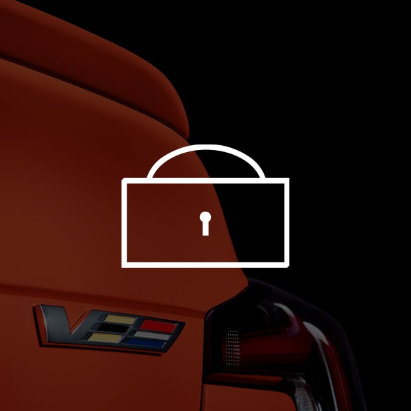 Reveals Lock icon.