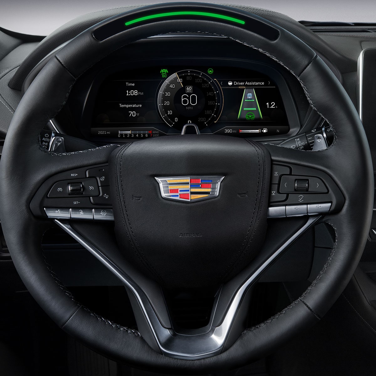 Volant Super Cruise de la Cadillac CT5 2024.