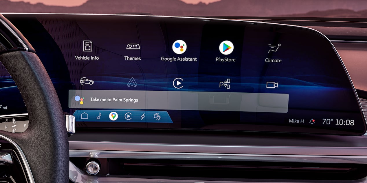 Google built-in compatibility for the 2024 Cadillac LYRIQ.