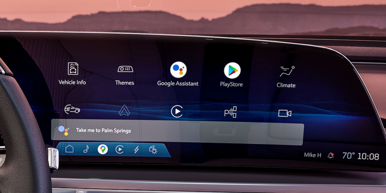 Google built-in compatibility for the 2024 Cadillac LYRIQ.