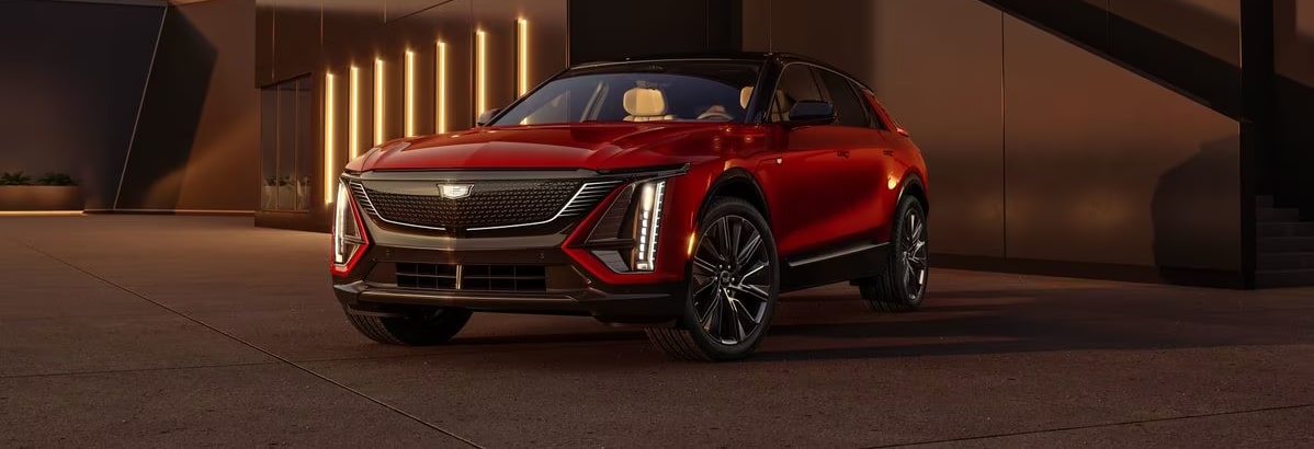 Le Cadillac LYRIQ 2024 entièrement électrique.