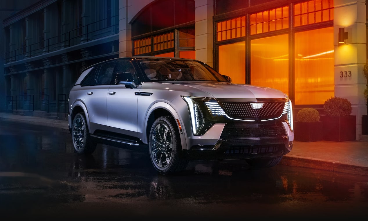 First-ever all-electric Cadillac Escalade IQ.