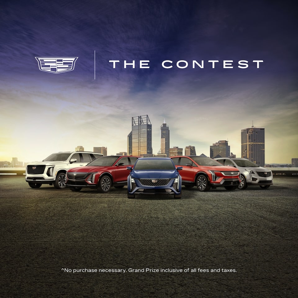 Your Chance to Win a New Cadillac.