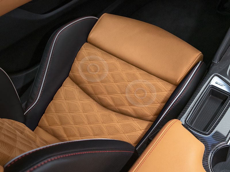 2024 Cadillac CT4-V Safety Alert Seat feature.