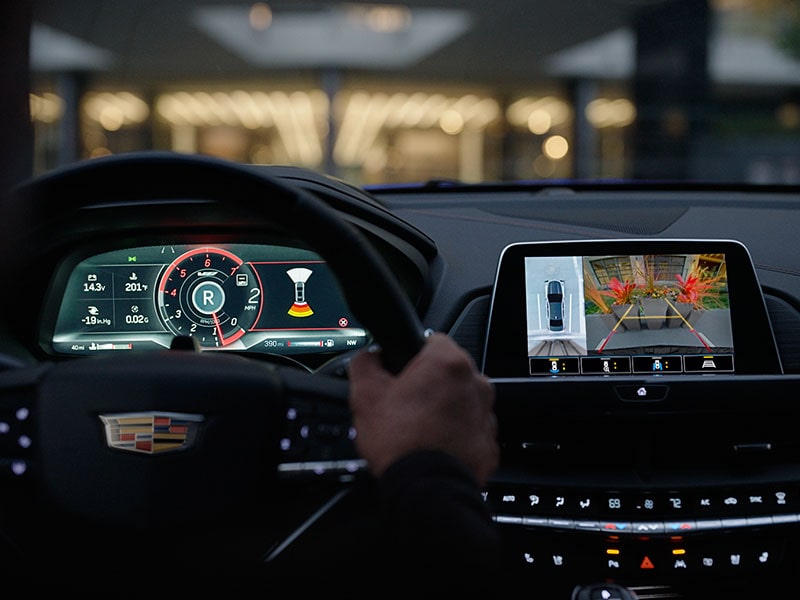 2024 Cadillac CT4-V HD Rear Vision Camera feature.