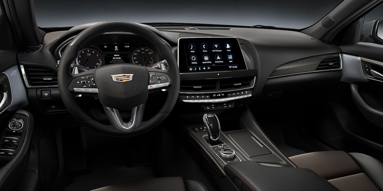 2024 Cadillac CT5-V interiors.