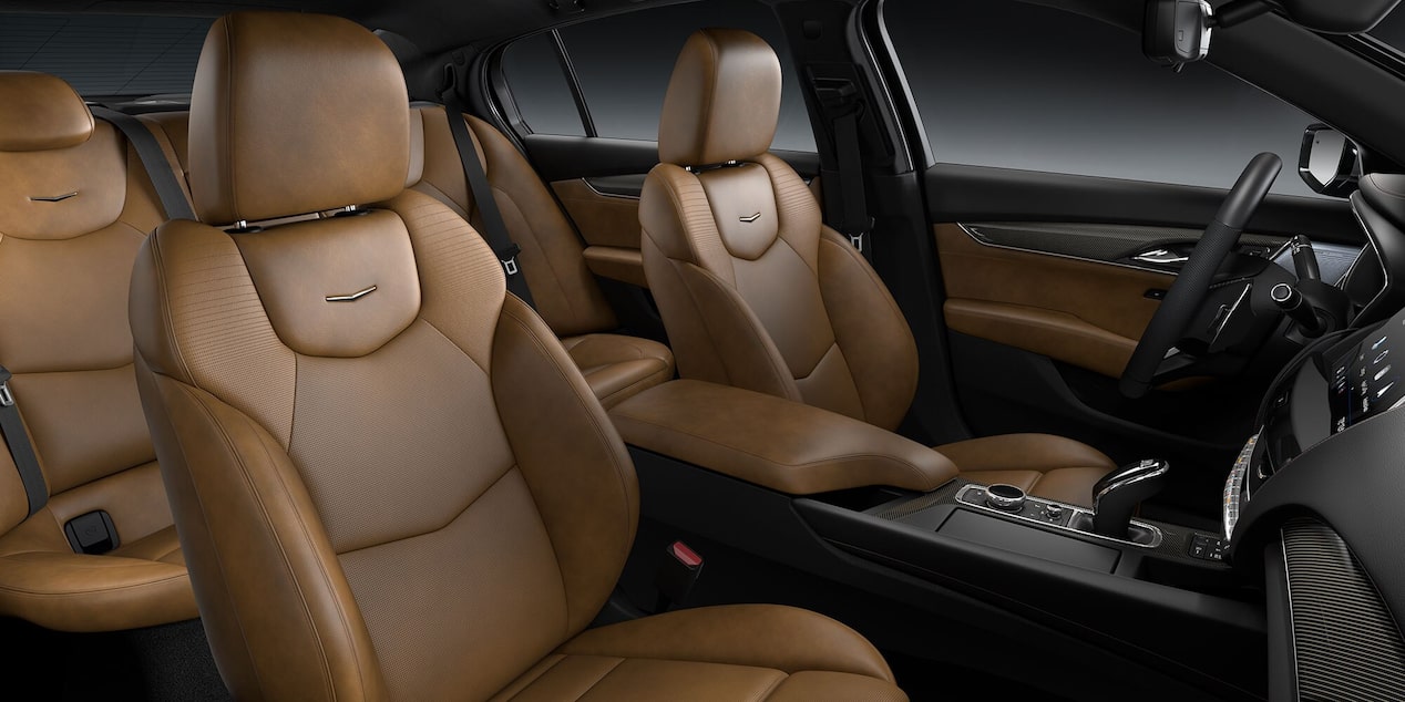 2024 Cadillac CT5-V ergonomic seats.